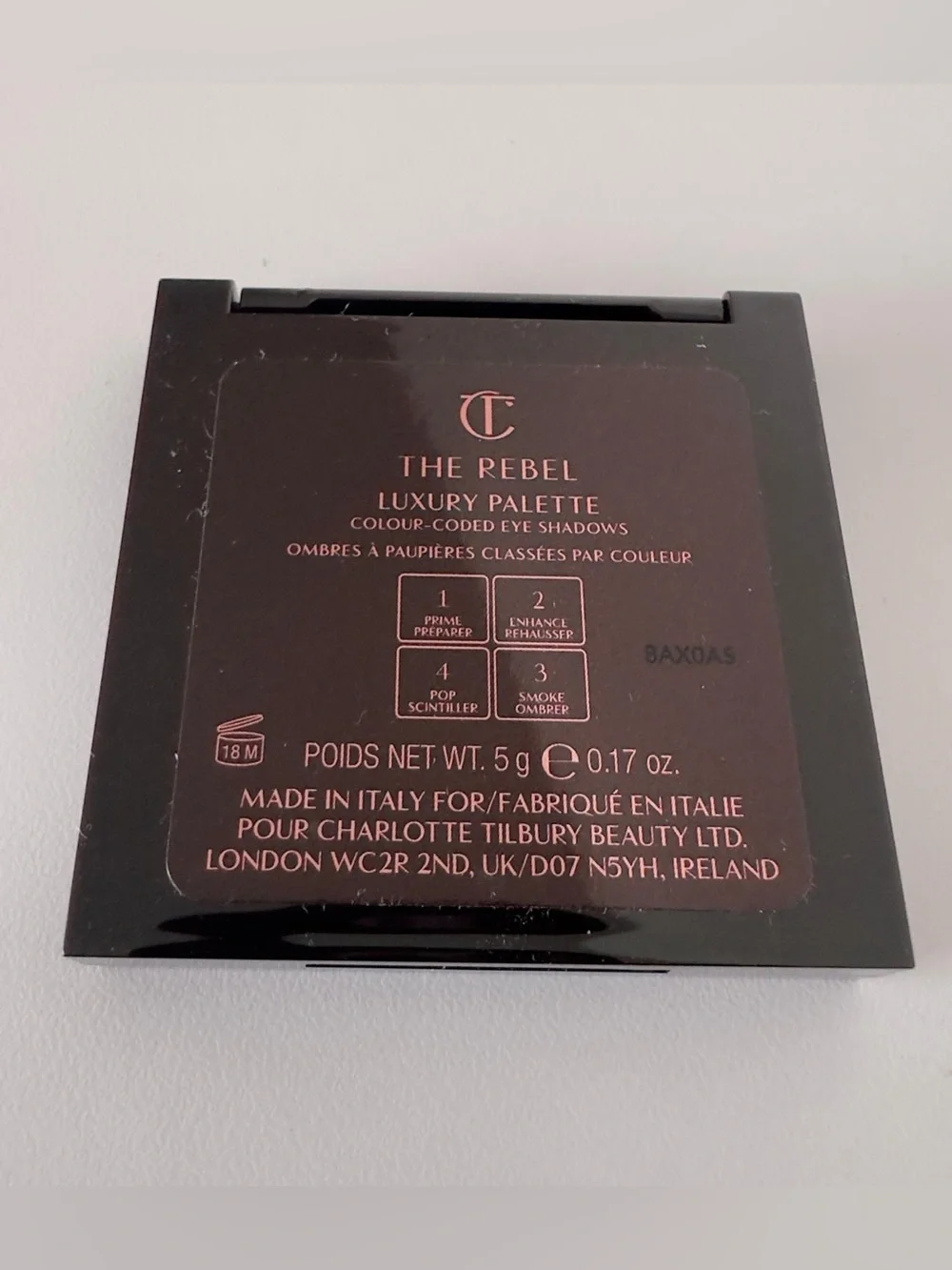 NWT Charlotte Tilbury Luxury Palette - The Rebel